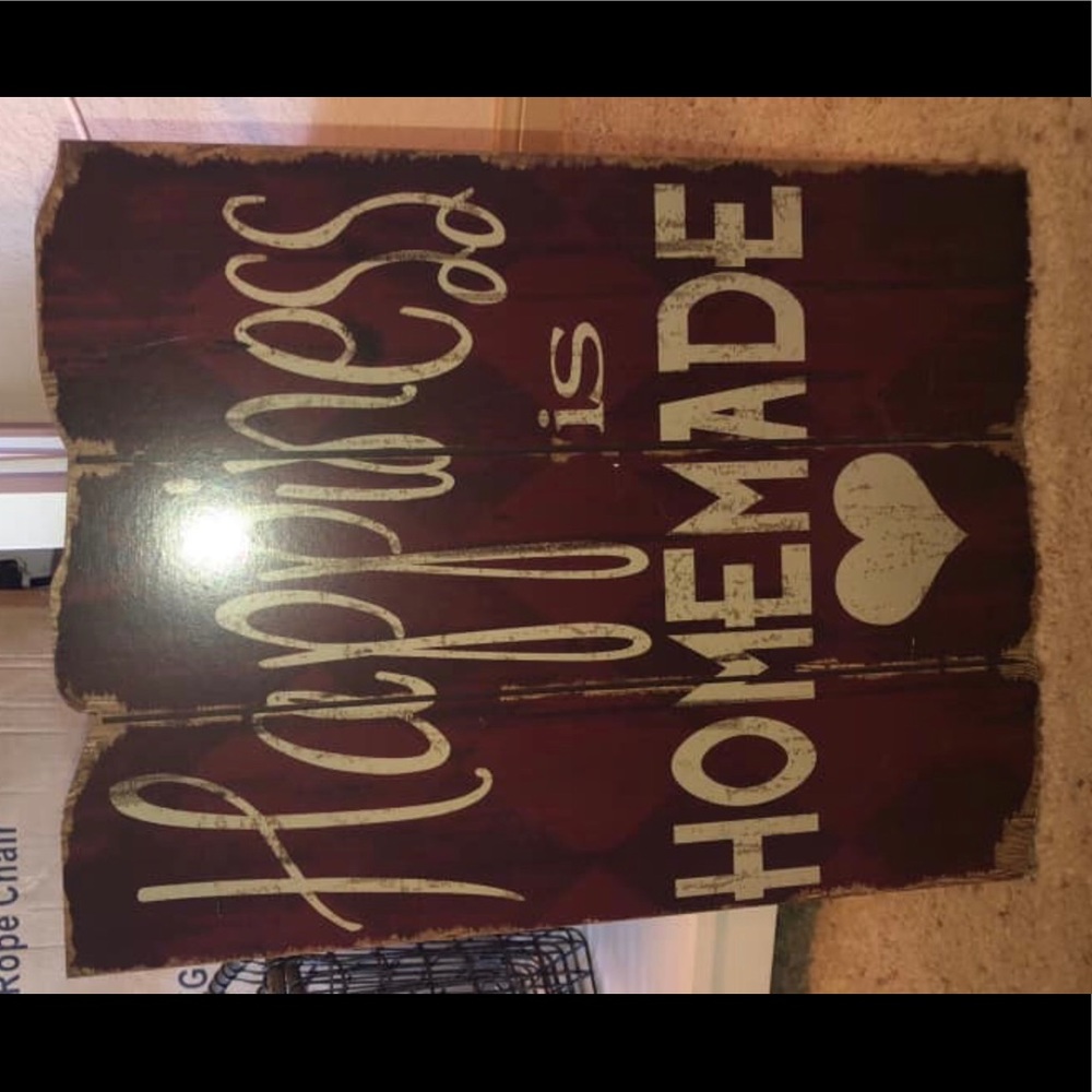 Rustic quote decor